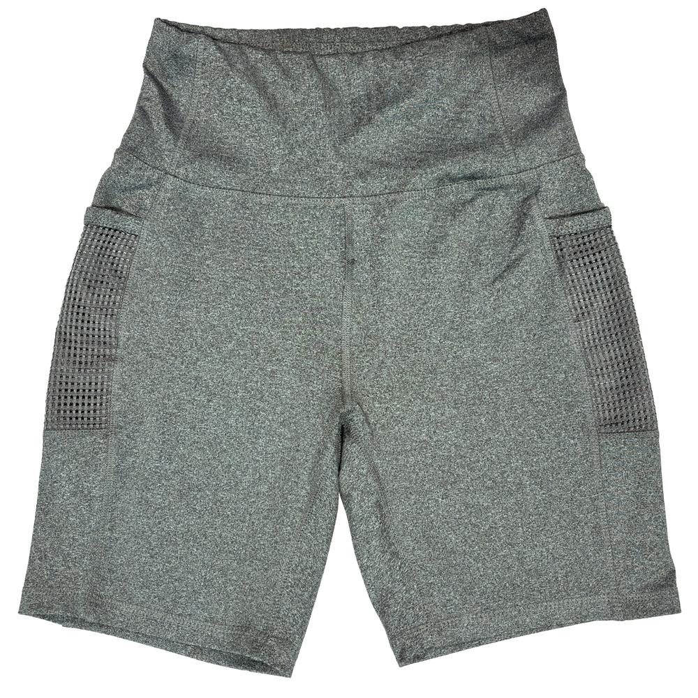 Daisy Fuentes Athletic Shorts Gray Women's Small With Pockets